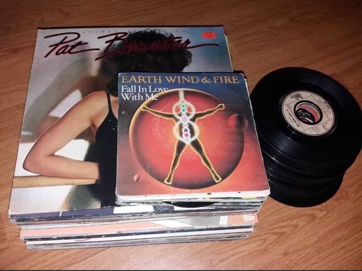 Discos vinil para gira-discos