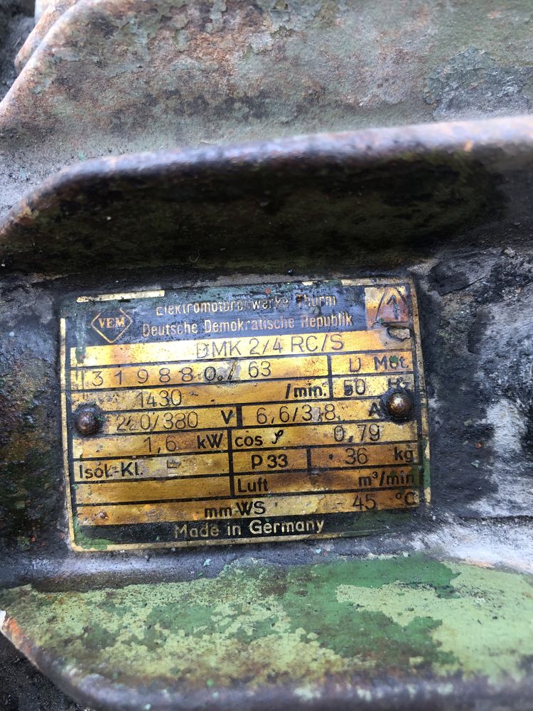 Silnik elektryczny 1,6 kw