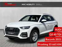 Audi Q5 40 TDI MHEV Quattro S tronic, pierwszy własiciel, niski przebieg