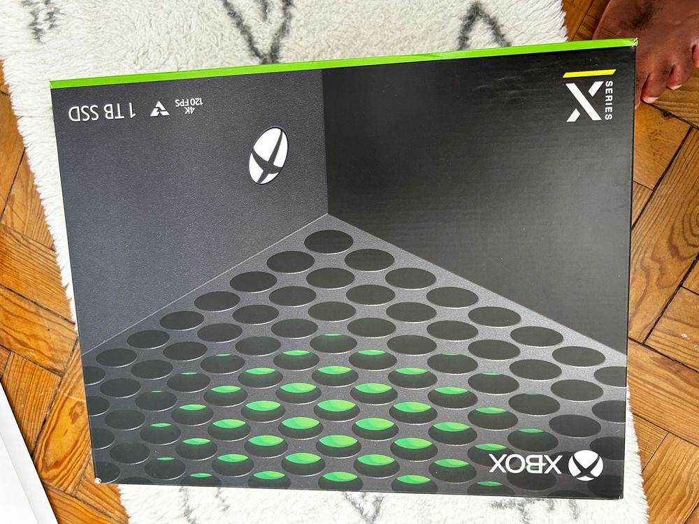 Xbox serie x como novo
