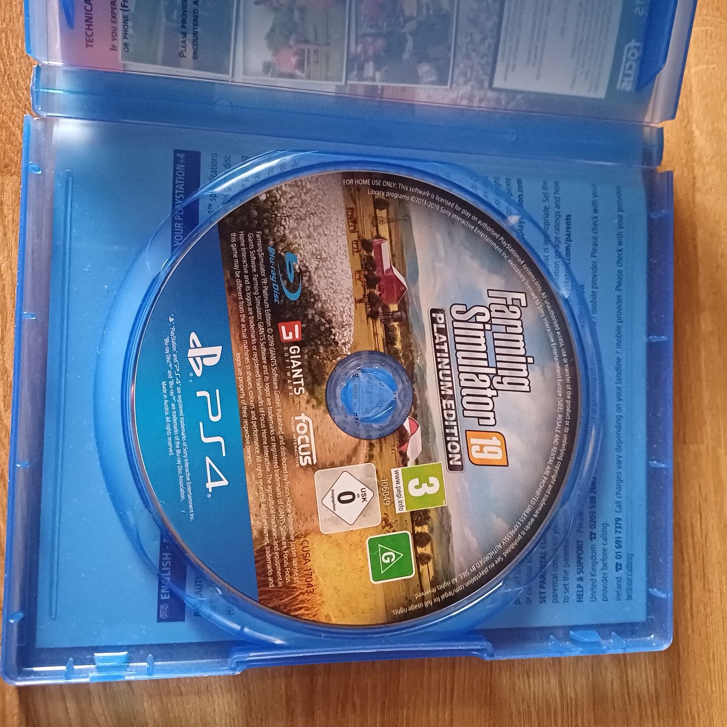 Gra Farming symulator platynowa 19 ps4