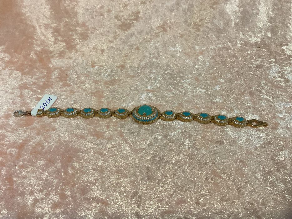 Pulseira em prata 925 banhada ouro 20 cm .mais anúncios abaixo