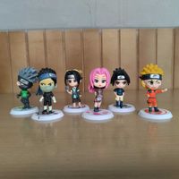 6 Bonecos Figuras Naruto