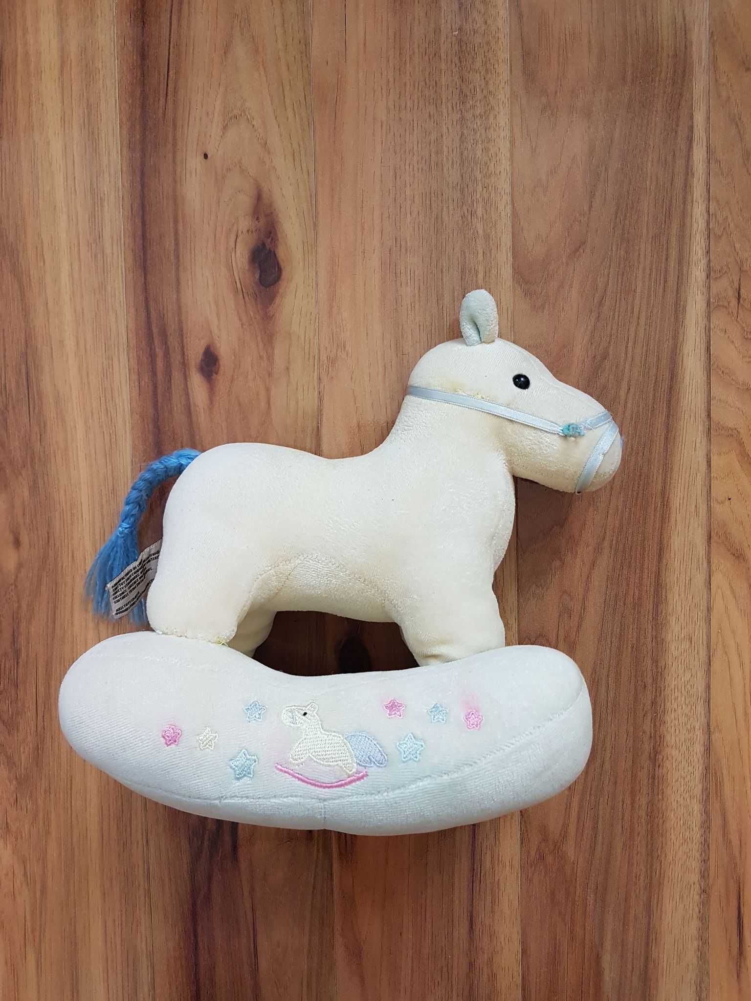 Konik na biegunach z melodią Keel Toys Simply Soft Collection koń