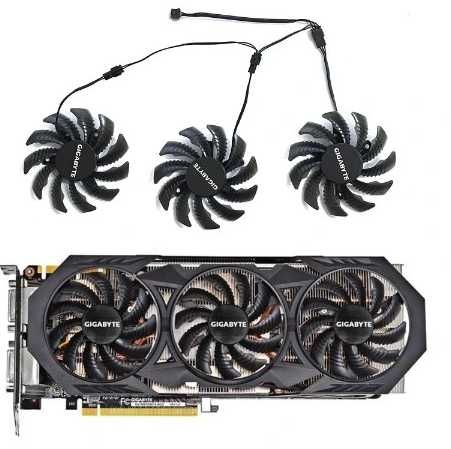 Wentylatory do GIGABYTE GTX 970 R9 280X 75 MM PLD08010S12H