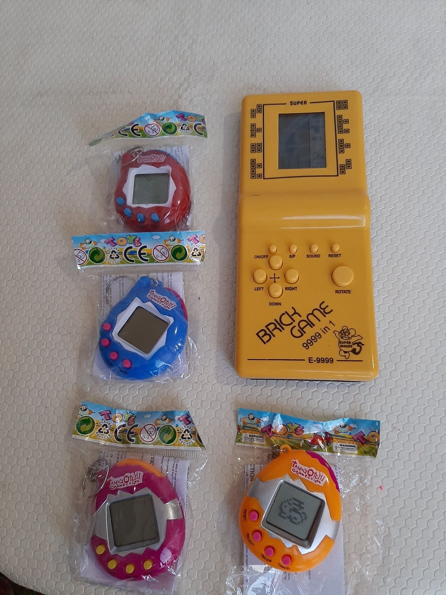 Jogo doTamagochi e do tetris