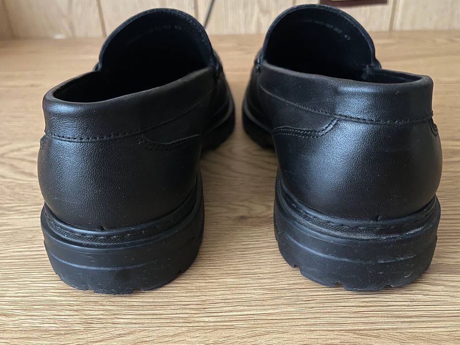 Лоферы Vitto Rossi мужские черные мокасины