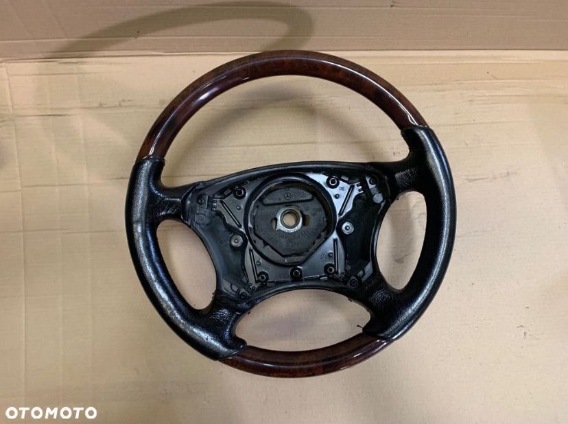 A2204600503 kierownica skóra drewno Mercedes s w220 cl W215
