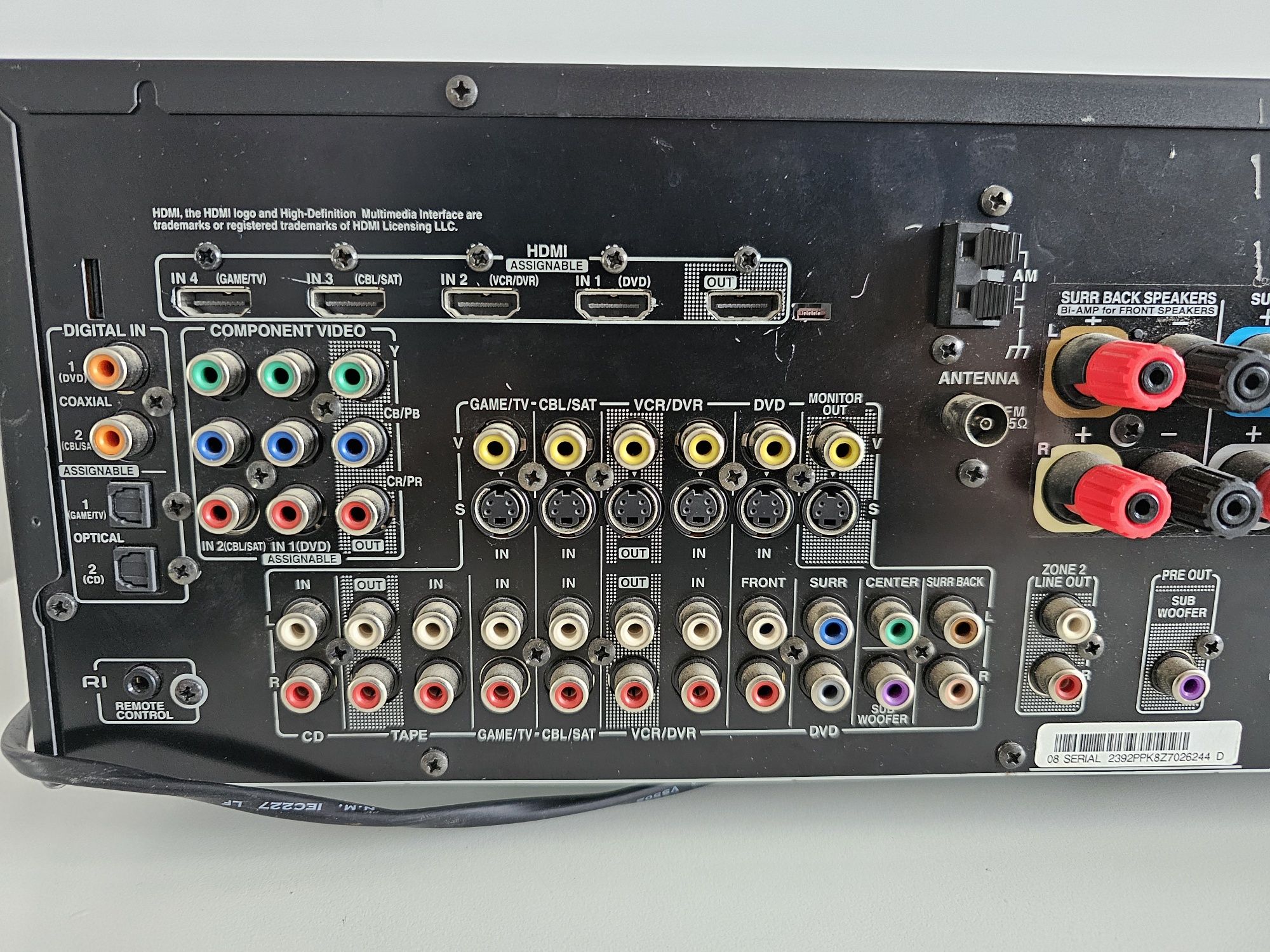 ONKYO TX-SR606 Amplituner 7.1 AV Receiver