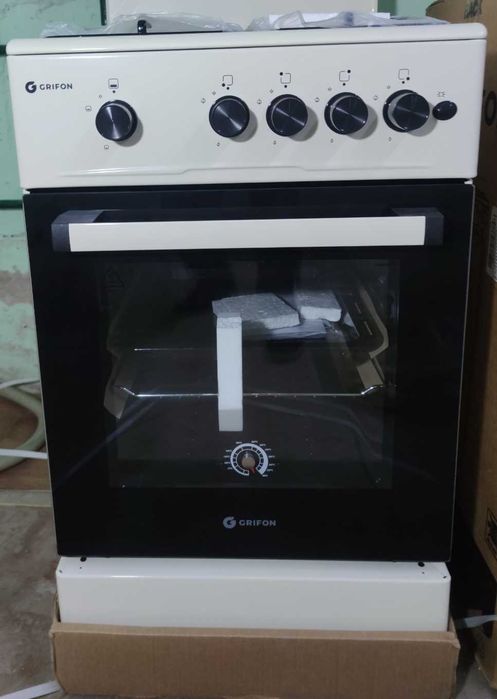 Крутейшая газовая плита новая. Grifon G643X-CAWB3 . Грифон. Нержавейка