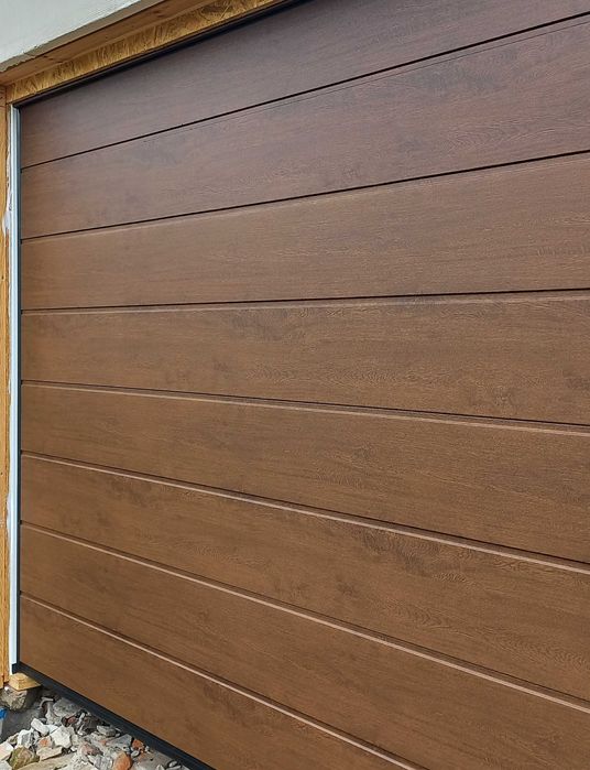 Brama Hormann 5000x2250 Orzech z napędem i montażem - Promocja Roku