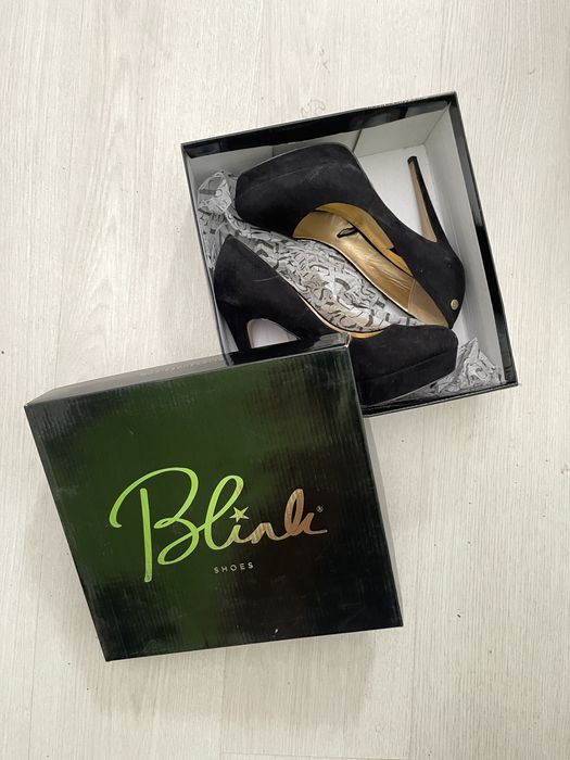 Туфлі Blink чорні жіночі підбори 39розмір