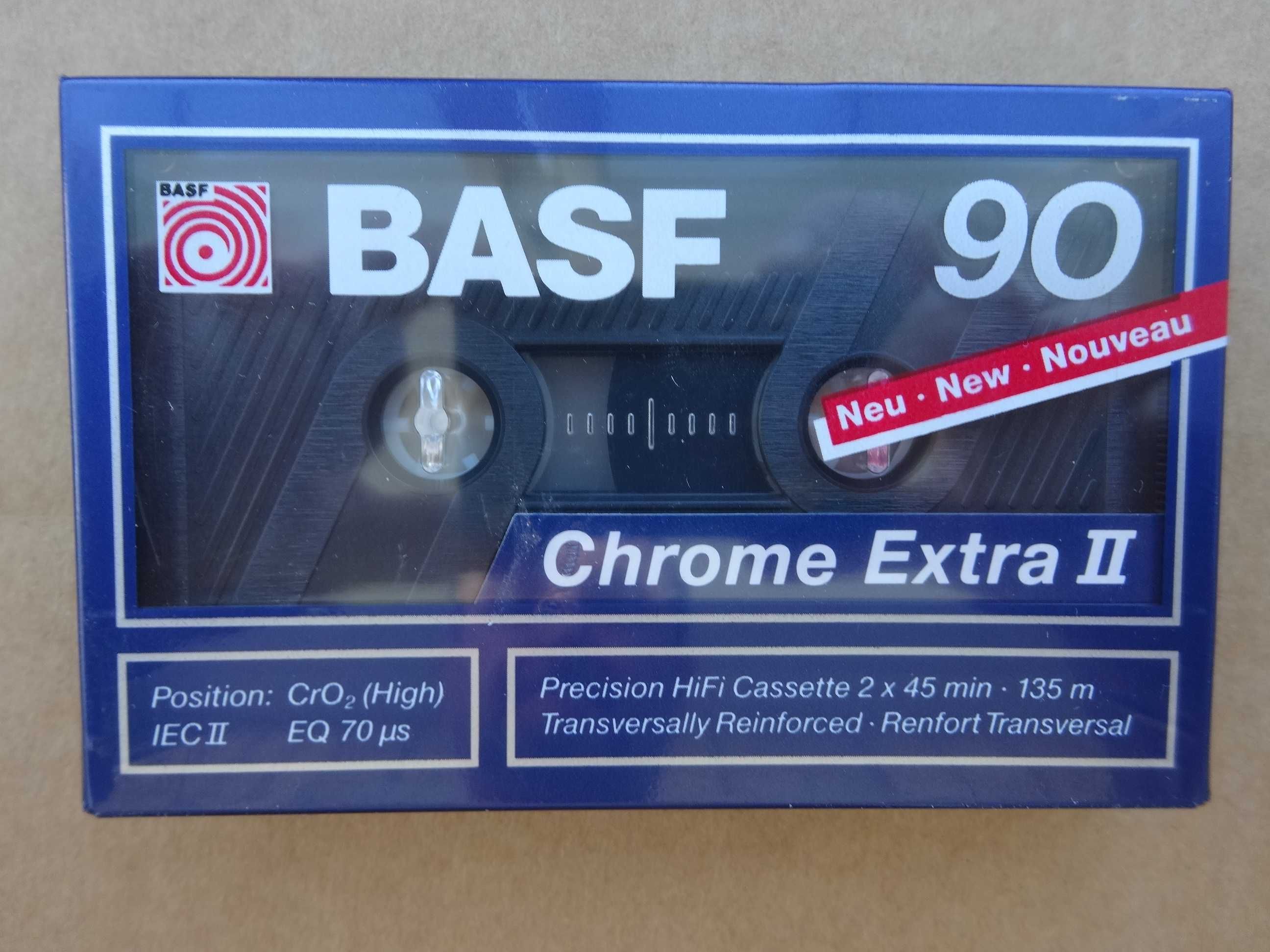 Аудіокасети BASF 90 (нові,14 штук).