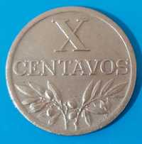 X Centavos de 1964 Republica Portuguesa