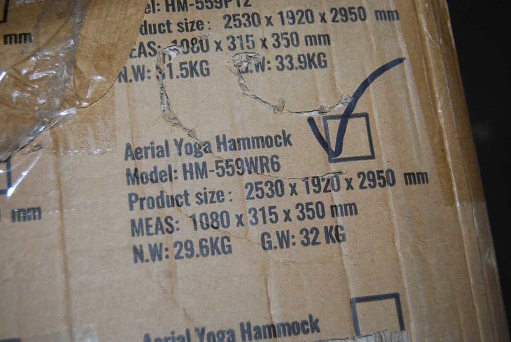 Hamak do jogi powietrznej