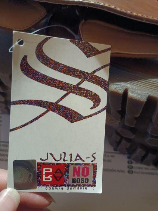 Kozaki brązowe rozmiar 38 Nowe