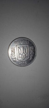 Колекційні монети 5 і 25 копійок 1992-1994р