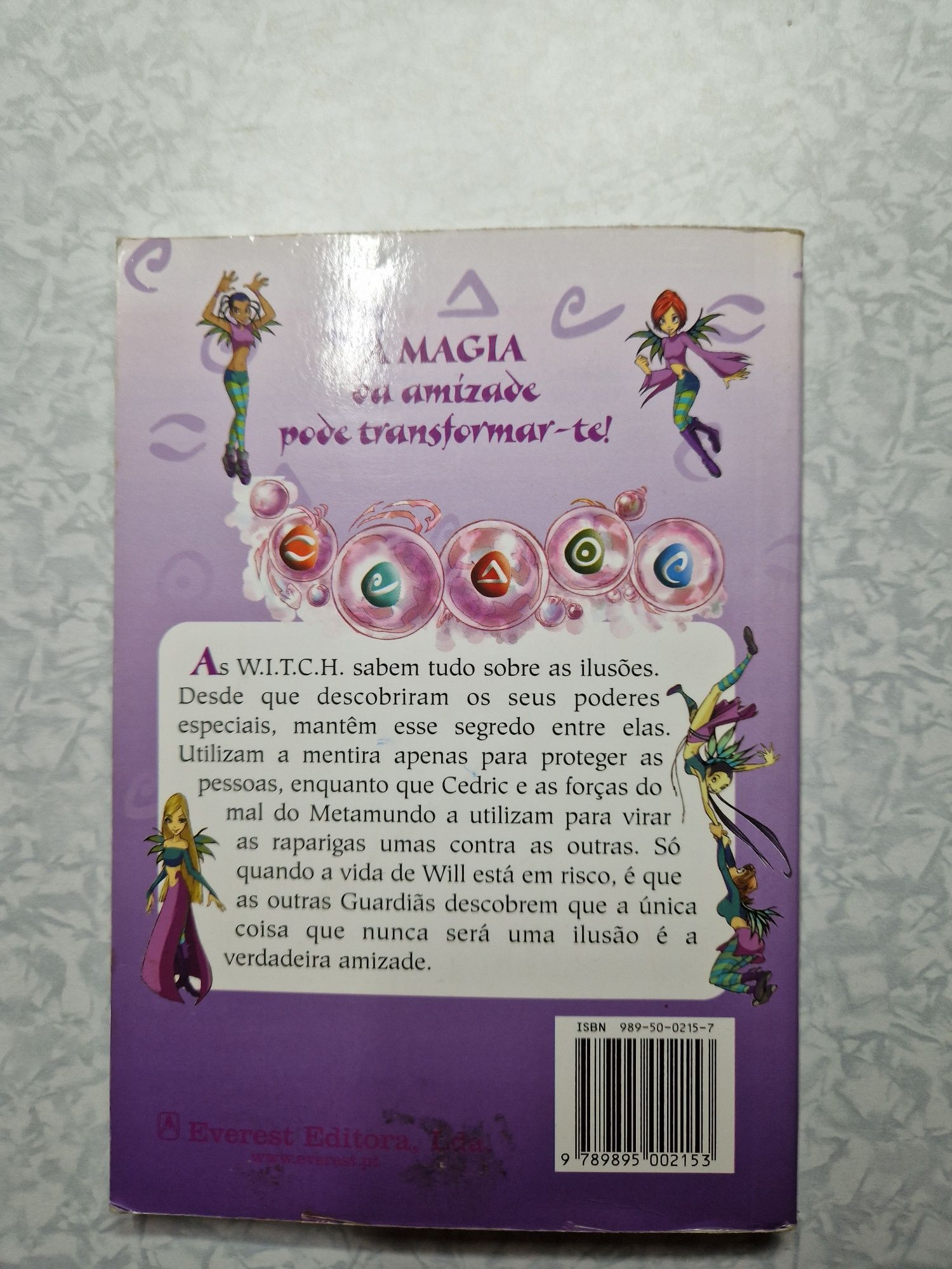 Livro Witch Ilusões e mentiras