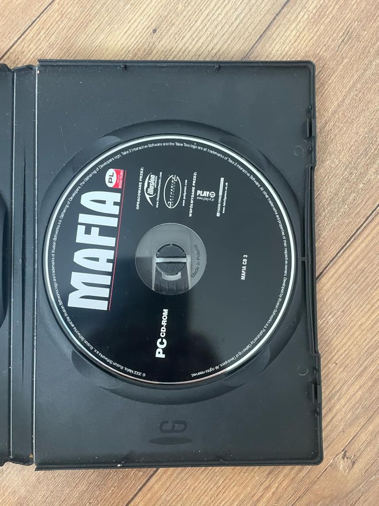 Mafia 1 PC stan bdb 3 płyty