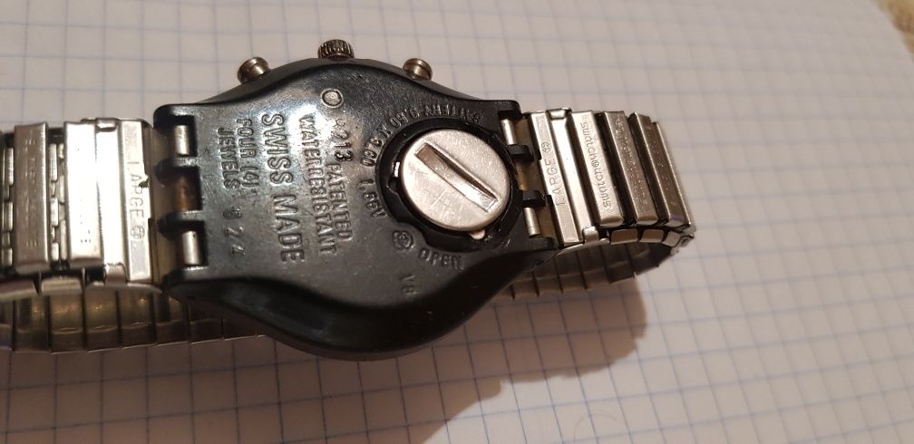 Часы Swatch Швейцария на ходу. Винтаж.
