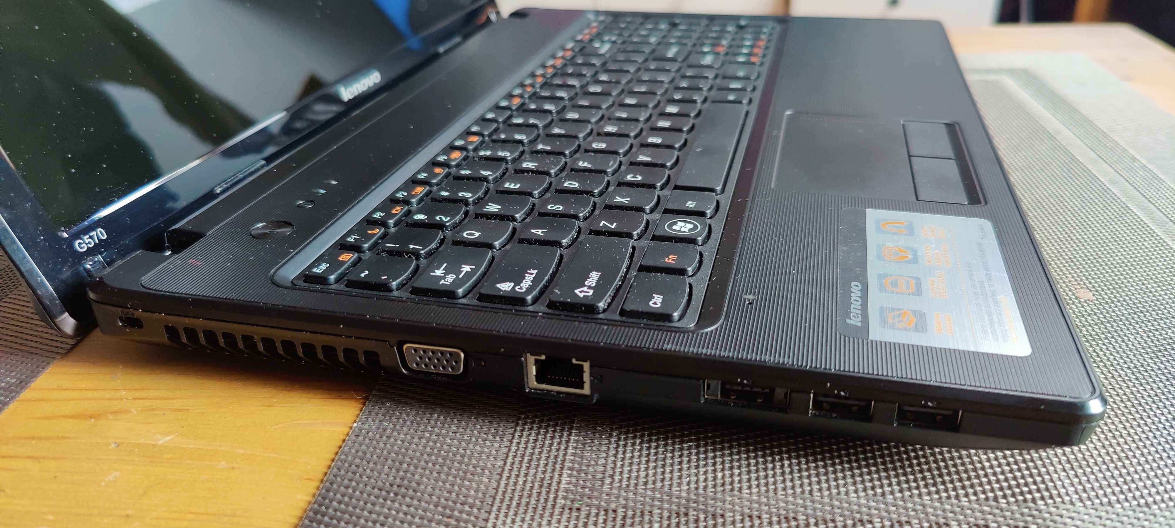 Lenovo G570 - 15,6 cala -Core i5 4x3,00 GHz -4GB Ram -256GB SSD -Win10