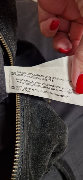 Сумка Испания замша натуральная 26×17×8см