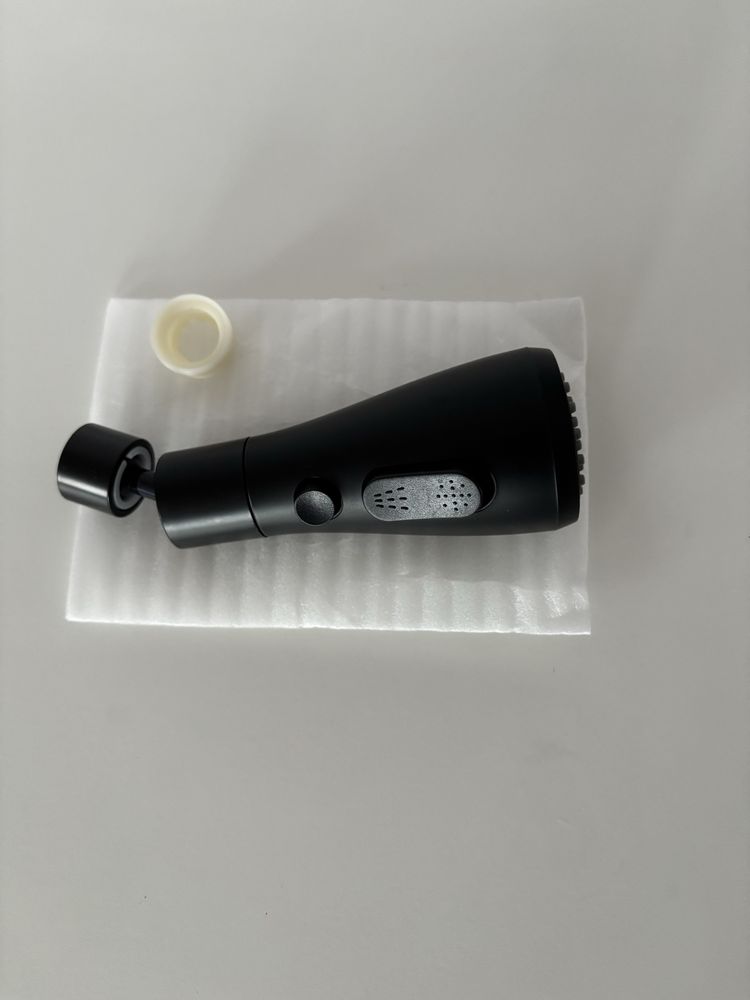 Przedłużacz Kranu Kuchennego AERATOR PERLATOR 3 FUNKCJE 360° CZARNY
