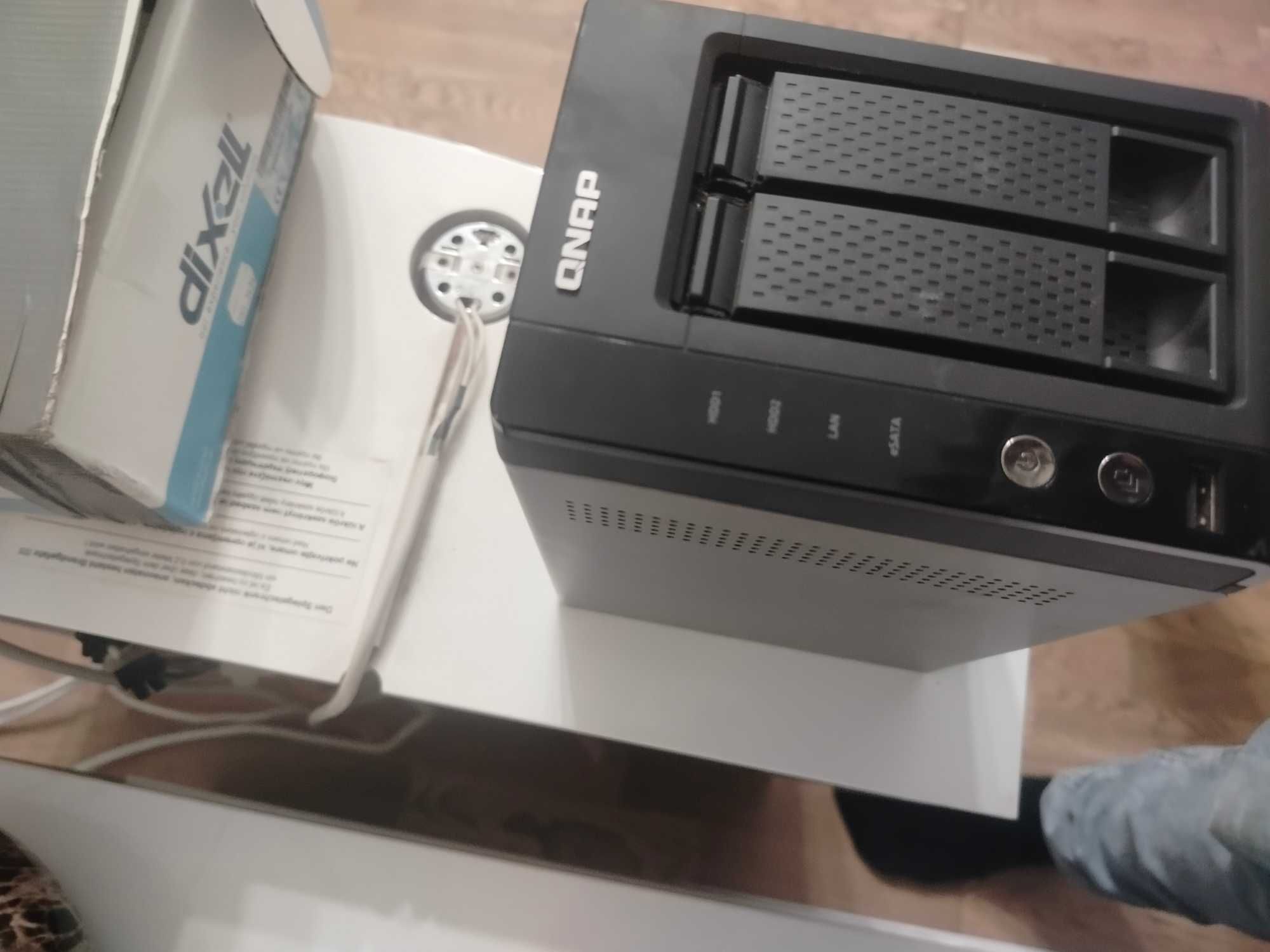 Serwer QNAP TS-219P+ Dwa DYSKI gratis