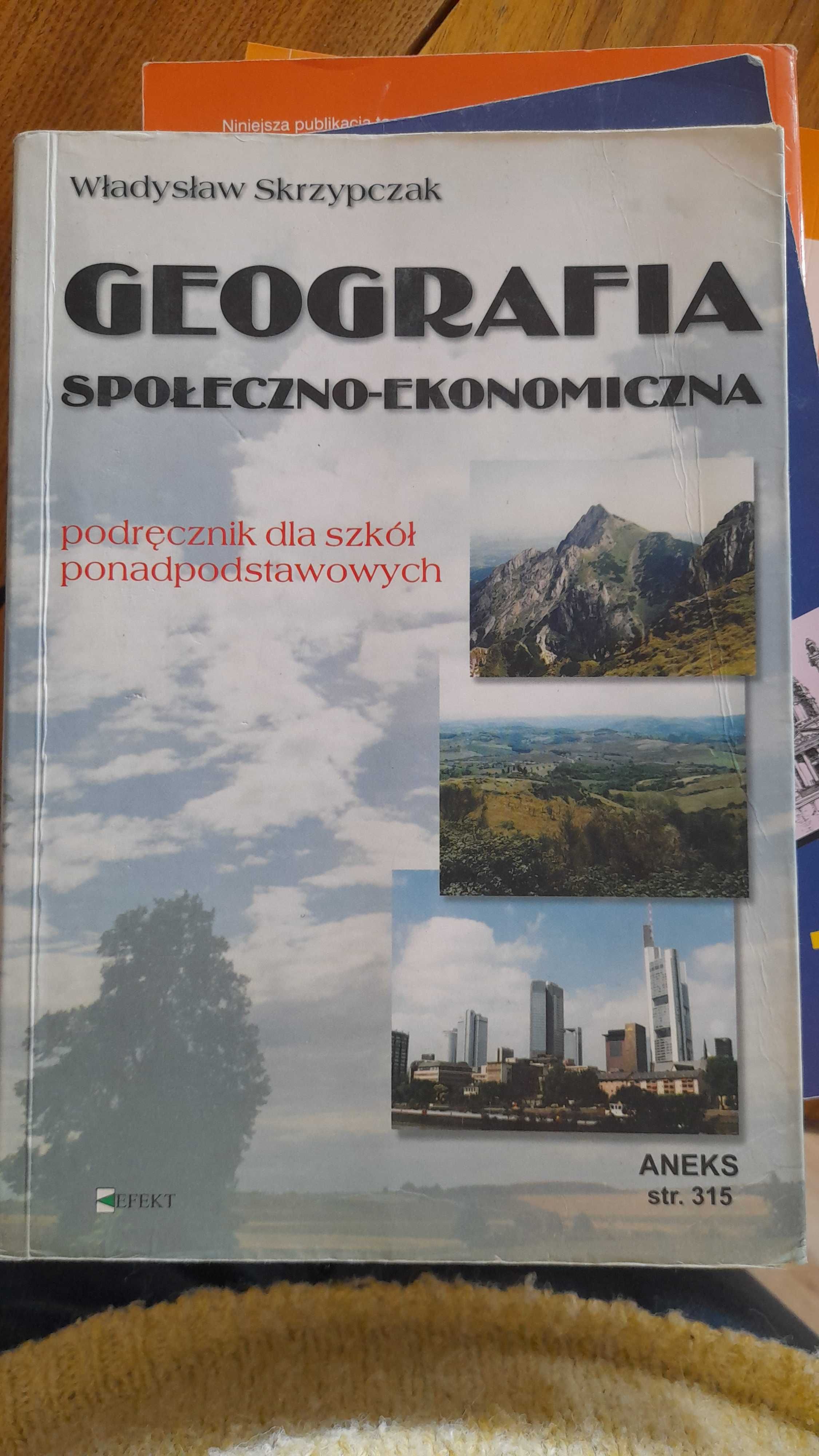 Geografia społeczno-ekonomiczna książka do geografii