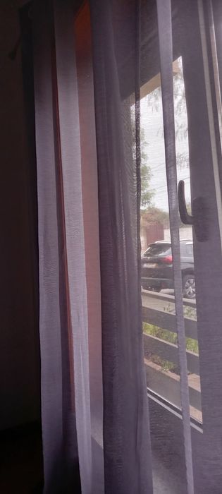 Vendo conjunto de 2 cortinas cinza