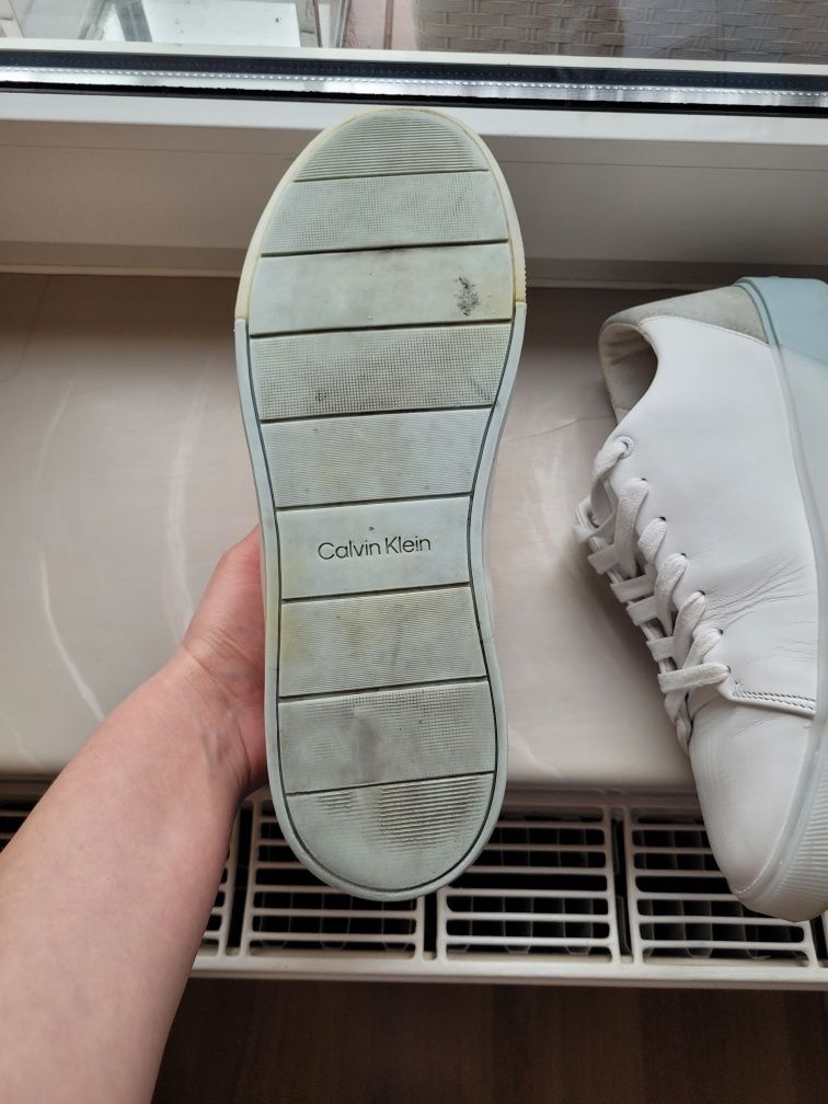 Skórzane Sneakersy Calvin Klein rozmiar 44