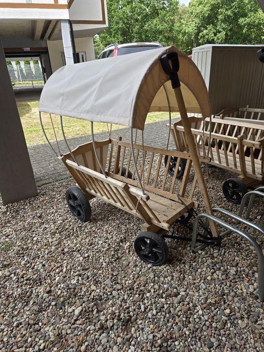 Wózek plażowy turystyczny