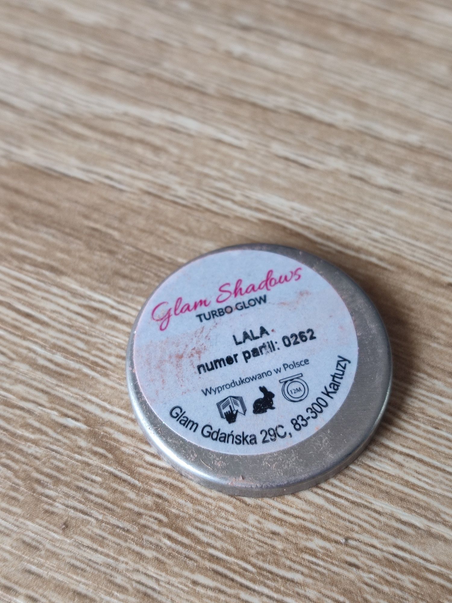 Glamshop cień turbo glow LALA