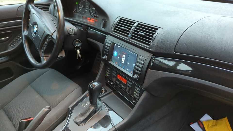 Radio 2din Android 12 BMW E39 X5 wifi Bluetooth gps PROM