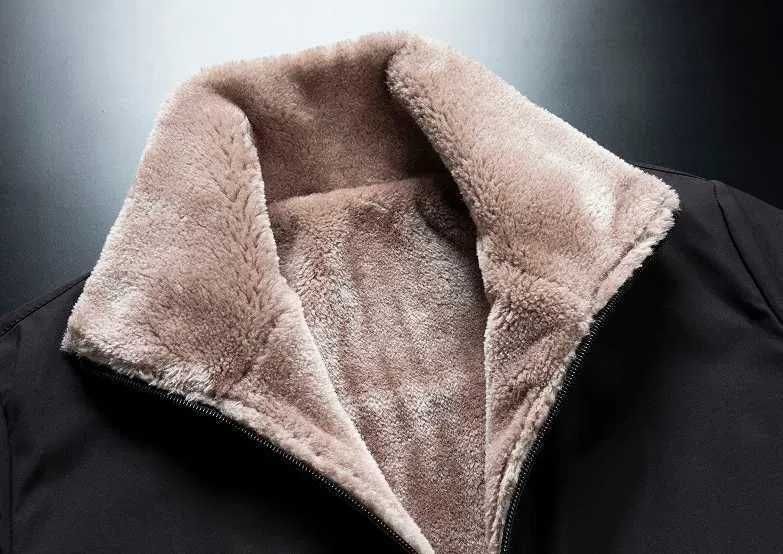 Nowa męska kurtka zimowa / jesienna /ciepła /kożuszek /polar !S! !035!