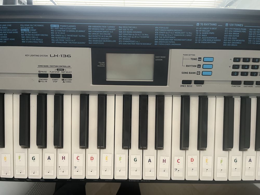 Keyboard  LK 136 stan idealny poza naklejkami
