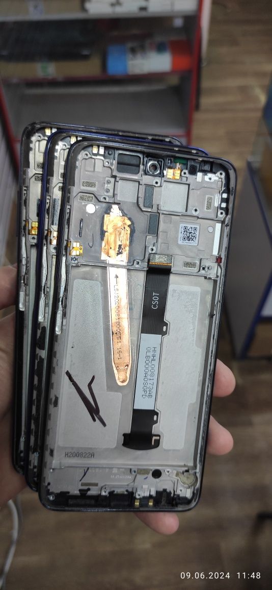 Дисплей Original в рамке Xiaomi Poco X3 /X3 NFC/X3 Pro / розборка