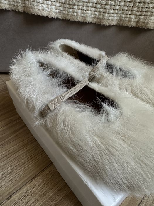 Хутряні балетки Kacharovska 40