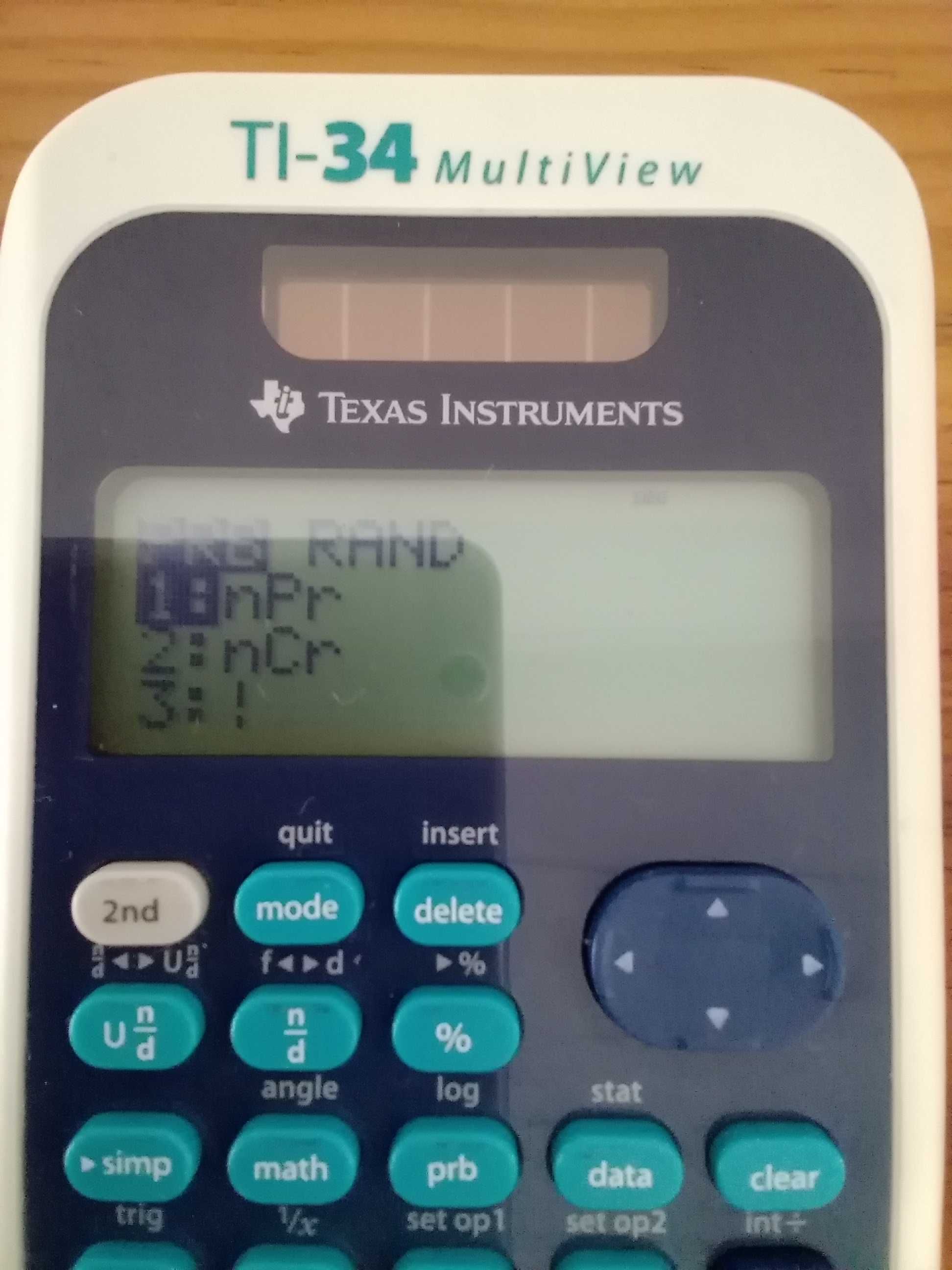 Calculadora Escolar Texas Instruments TI-34 Multiview - Energia Solar