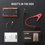 Rozrusznik 12V 1400A – Powerbank + Kable Rozruchowe!