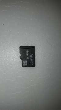 Флэш карта micro SD Apacer 4Gb