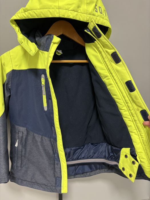 Зимова лижна куртка на хлопчика р.134