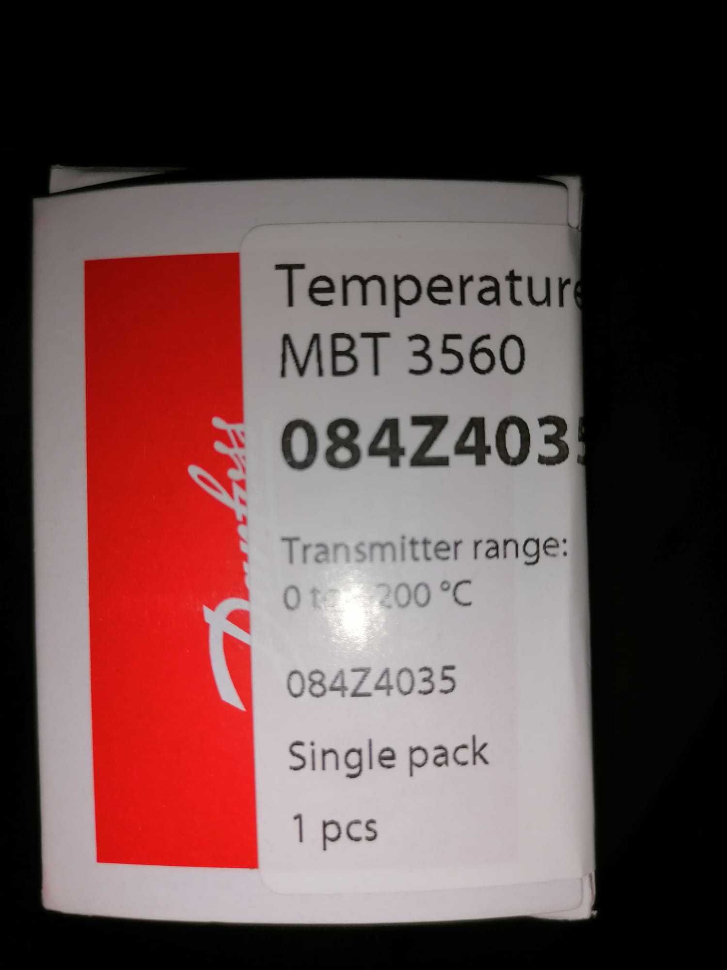 Czujnik temperatury MTB 3560, Danfoss