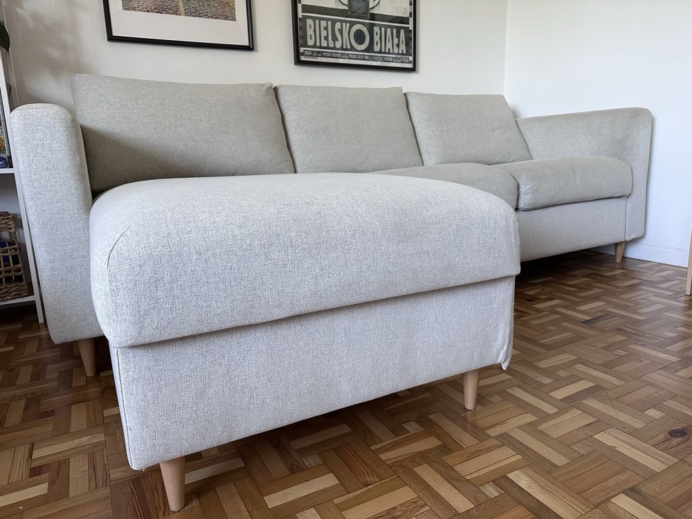 Sofa Vimle 3-osobowa z szezlongiem