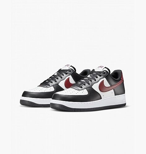 Оригінальні чоловічі кросівки Nike Air Force 1 '07 "Black / Dark Team