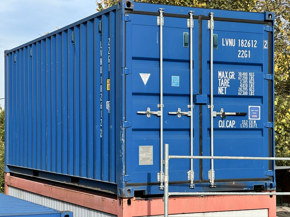 Kontener morski 20- 3 sztuki jak nowe, super stan