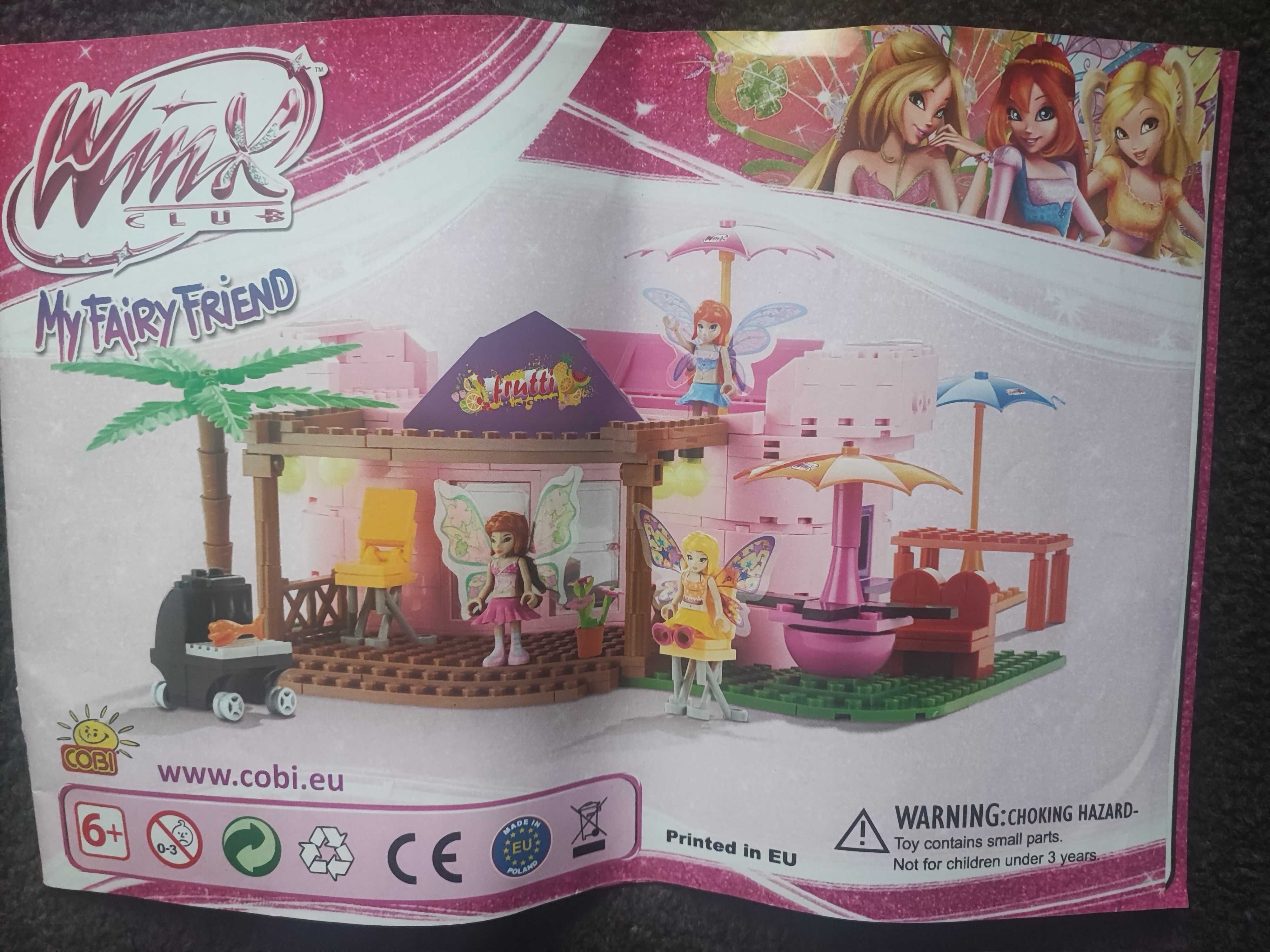 Zestaw klocków Winx club my fairy frends Cobi model Frutti music bar