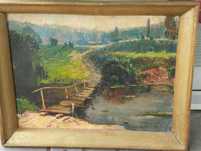 Слобожанский Импрессионизм Тертышник М.М. 1922 гр. Пейзаж, Масло 1988г