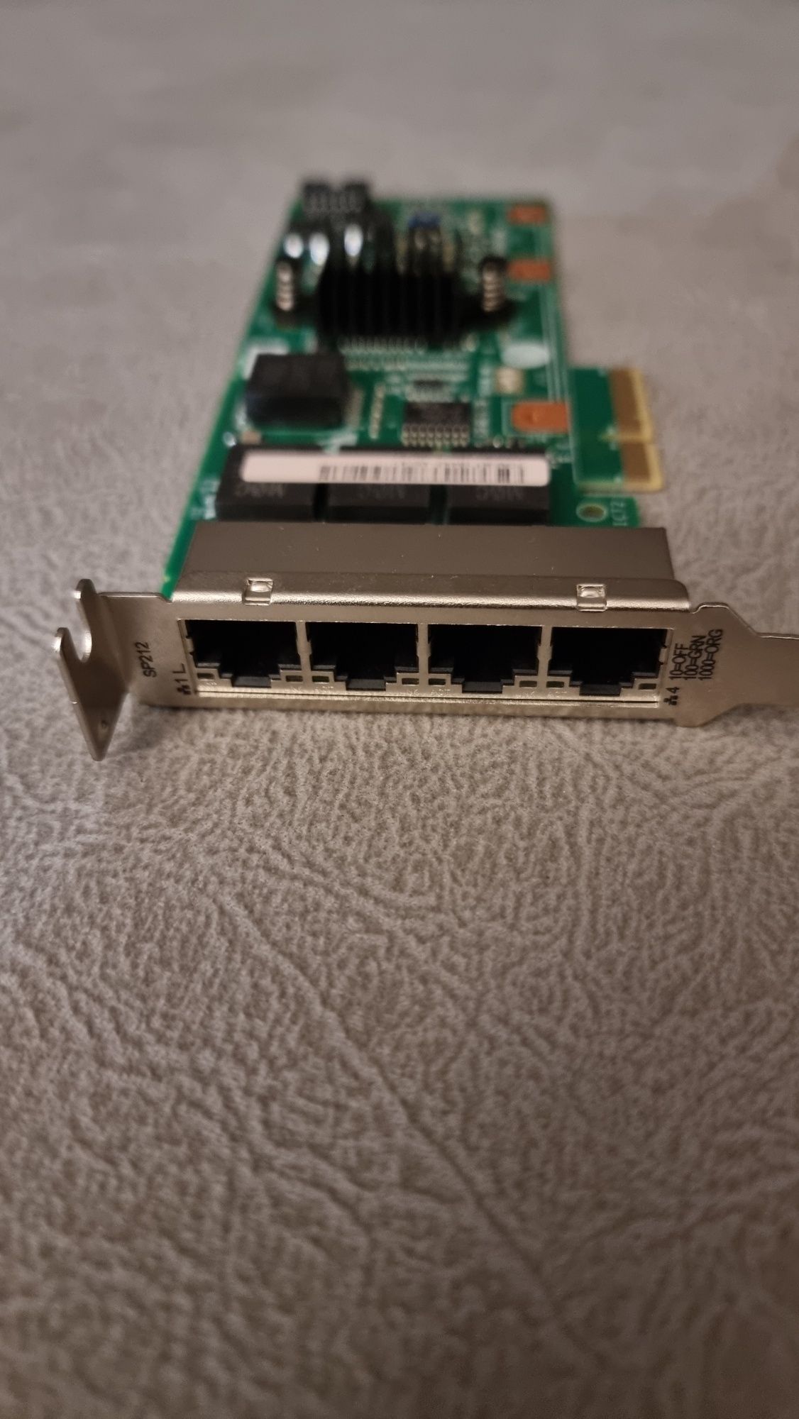 Placa de rede PCIe 4 portas Gigabit - Huawei CN21ITGB ver. B SP212