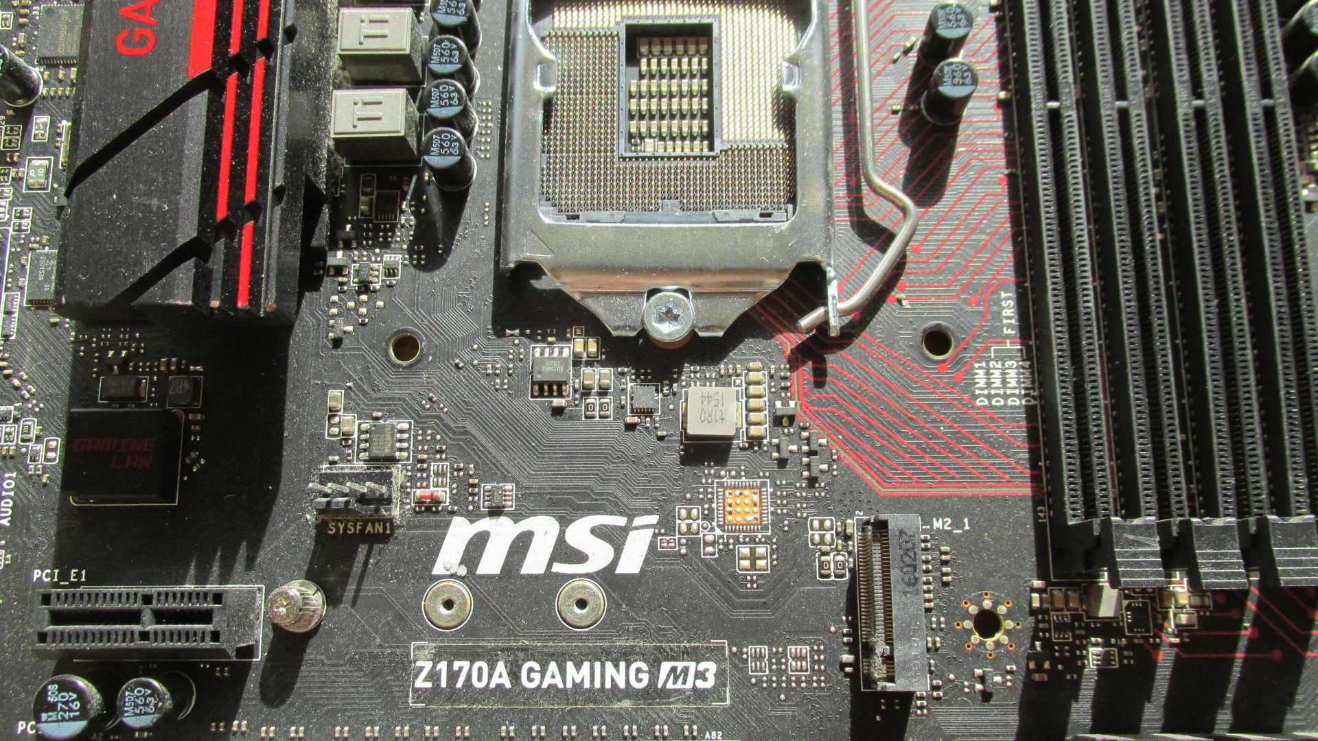 Płyta gł. MSI Z170A Gaming m3 pod procesory intela